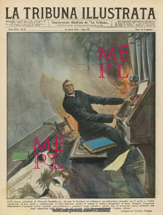 : ORGANIST PLAYS WITH FIRE : ORGANIST PLAYS WITH FIRE