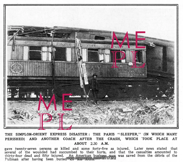 : Orient Express crash, the Paris sleeper after the crash : Orient Express crash, the Paris sleeper after the crash