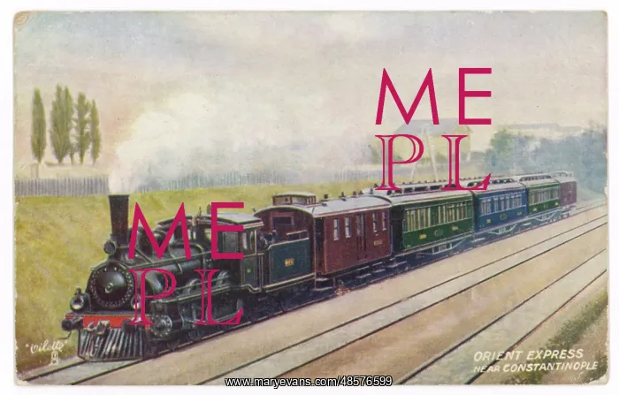  : Orient Express Postcard