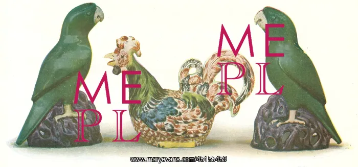 : Oriental Parrot Figurines : Oriental Parrot Figurines
