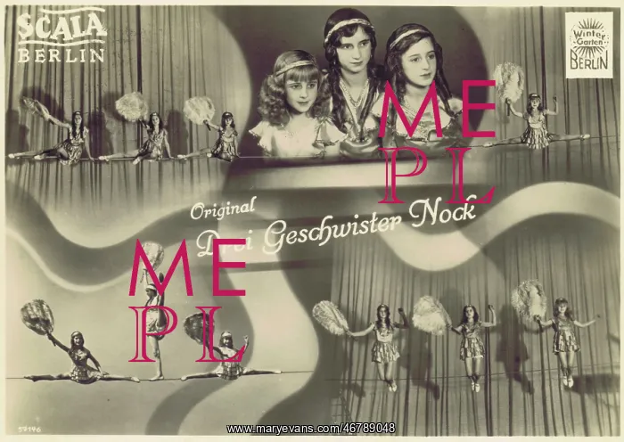 : The original 3 Nock Sisters, Berlin, 1920s : The original 3 Nock Sisters, Berlin, 1920s