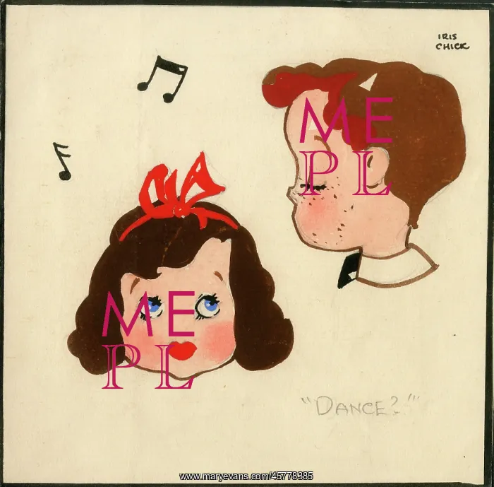 : Original Artwork - design for party invitation - Dance? : Original Artwork - design for party invitation - Dance?