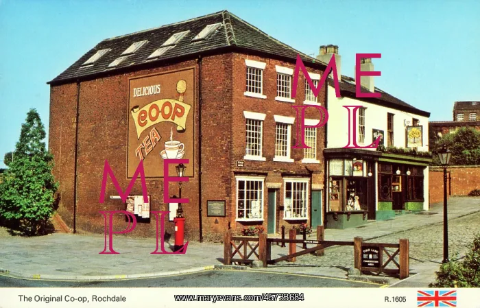 : The Original Co-op, Rochdale, Lancashire : The Original Co-op, Rochdale, Lancashire