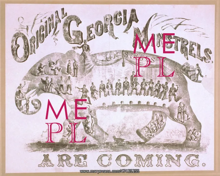 : Original Georgia Minstrels are coming : Original Georgia Minstrels are coming