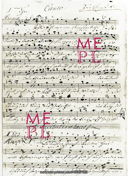  : Original handwritten note by Rochus Dedler