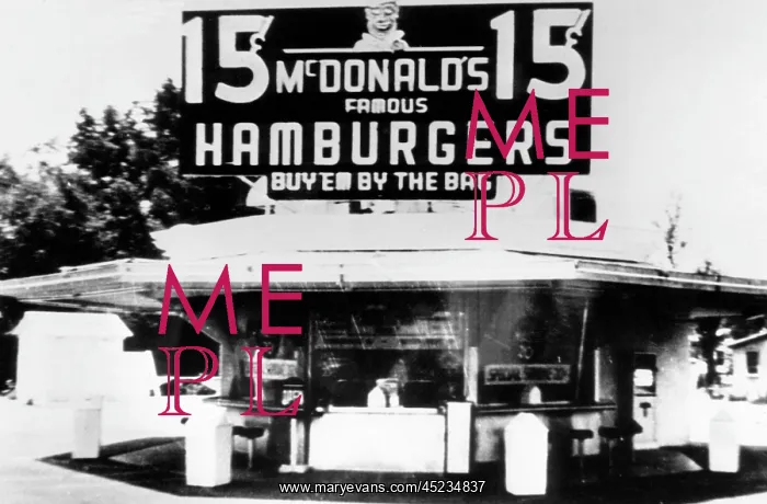 : The original McDonalds restaurant, featuring ? : The original McDonalds restaurant, featuring ?