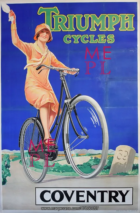 : Original Poster - Triumph Cycles : Original Poster - Triumph Cycles