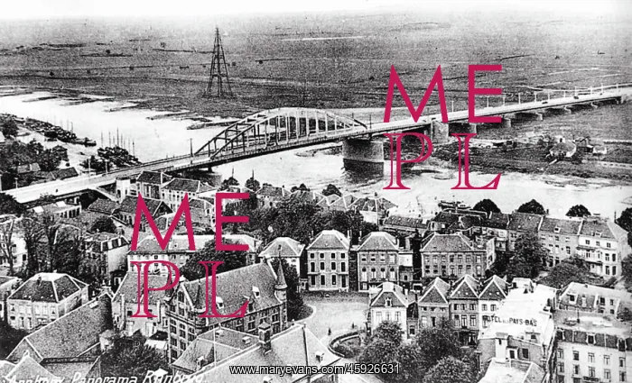 : The original road bridge over the River Rhine, Arnhem : The original road bridge over the River Rhine, Arnhem