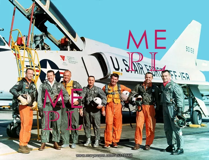 : Original seven Project Mercury astronauts ? : Original seven Project Mercury astronauts ?