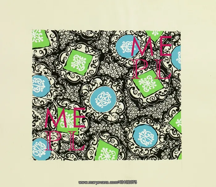 : Original Textile design by Tanya Atkinson - abstract : Original Textile design by Tanya Atkinson - abstract