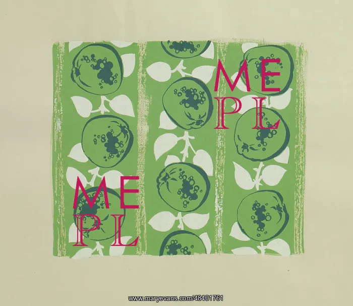 : Original Textile design by Tanya Atkinson - apples : Original Textile design by Tanya Atkinson - apples