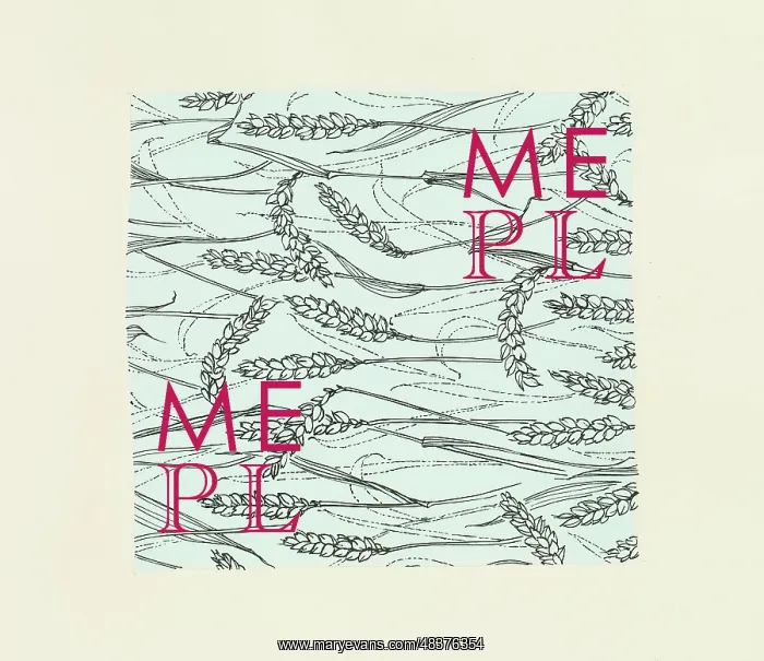 : Original Textile design by Tanya Atkinson - corn : Original Textile design by Tanya Atkinson - corn