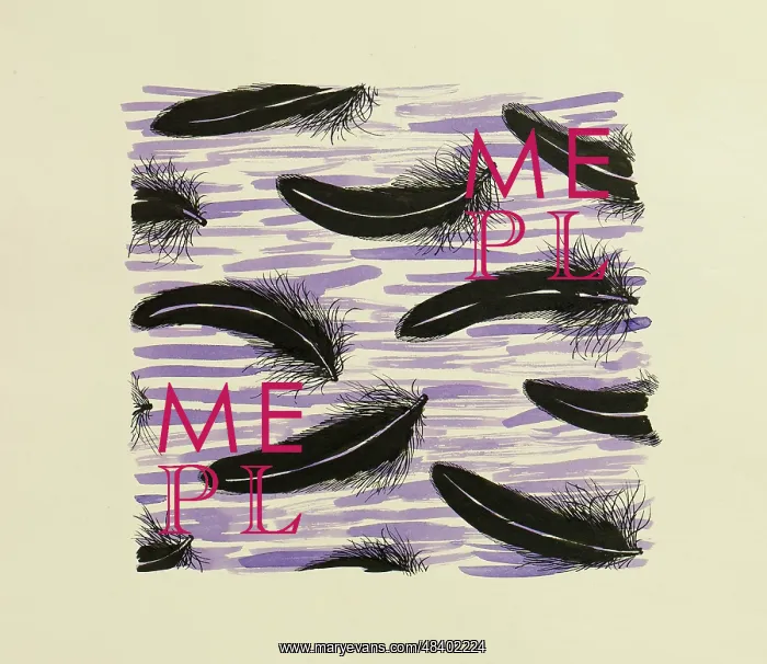 : Original Textile design by Tanya Atkinson - feathers : Original Textile design by Tanya Atkinson - feathers