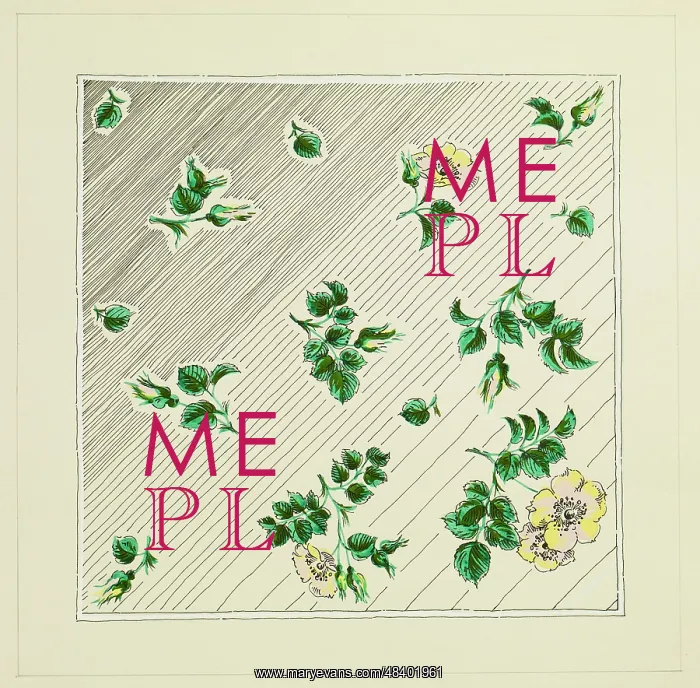 : Original Textile design by Tanya Atkinson - flowers : Original Textile design by Tanya Atkinson - flowers