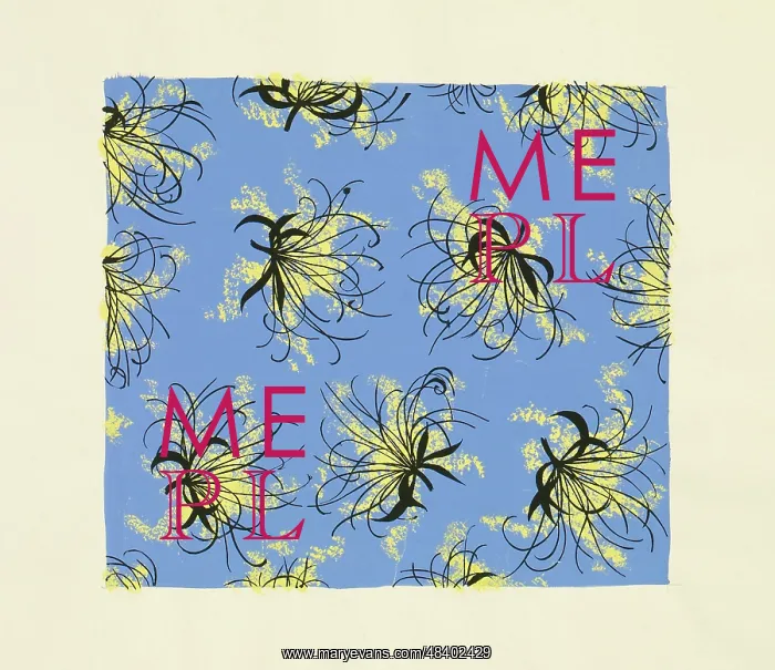 : Original Textile design by Tanya Atkinson - flowers : Original Textile design by Tanya Atkinson - flowers