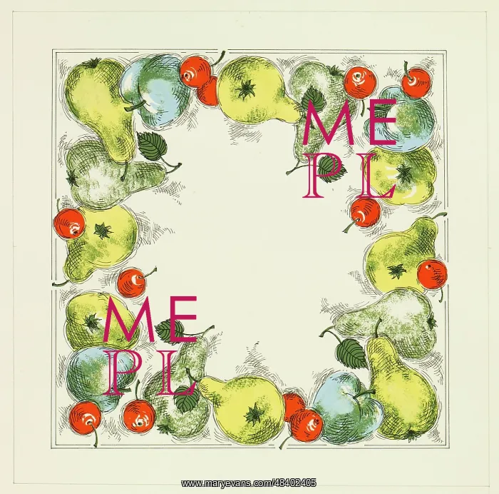 : Original Textile design by Tanya Atkinson - fruit : Original Textile design by Tanya Atkinson - fruit