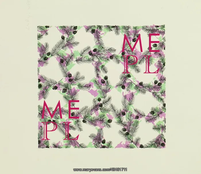 : Original Textile design by Tanya Atkinson - leaves : Original Textile design by Tanya Atkinson - leaves