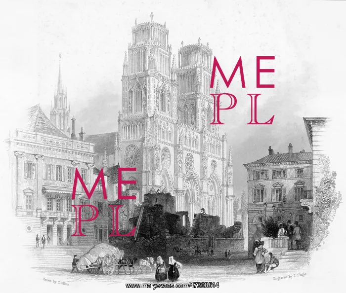  : ORLEANS CATHEDRAL / 1830S