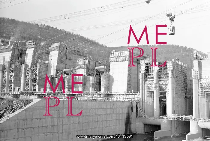 : Orlik dam - concrete : Orlik dam - concrete