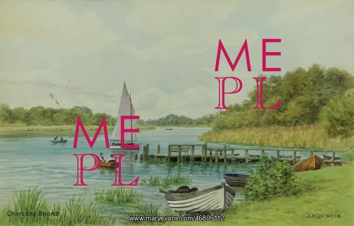 : Ormesby Broad, Norfolk Broads : Ormesby Broad, Norfolk Broads