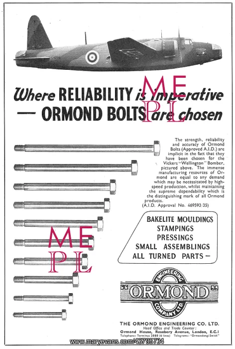  : Ormond Engineering - Mouldings, Stampings & Pressings