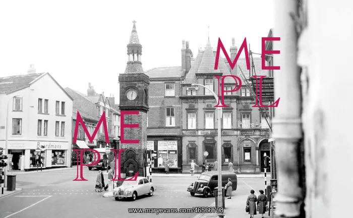  : Ormskirk, the Clock Tower c1955