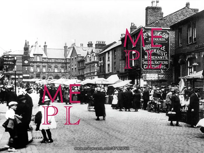  : Ormskirk Market Day early 1900s
