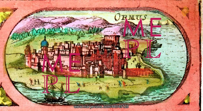 : Ormus, Town Plan, Turkish Empire