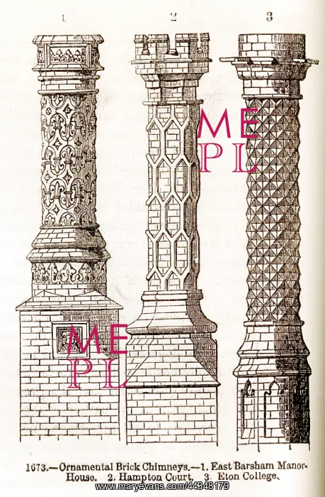 : Ornamental Brick Chimneys : Ornamental Brick Chimneys