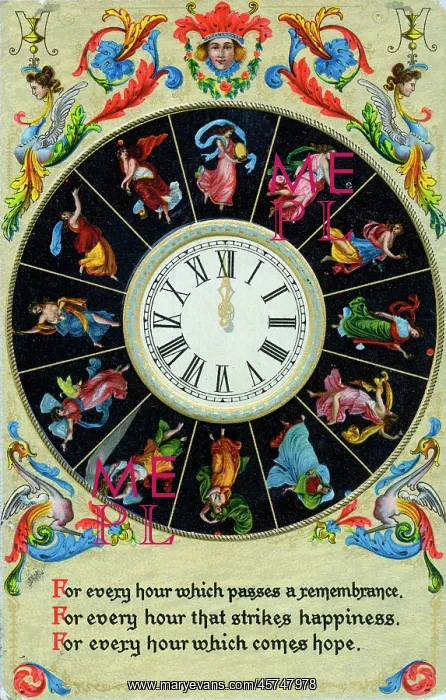 : Ornate clock face : Ornate clock face