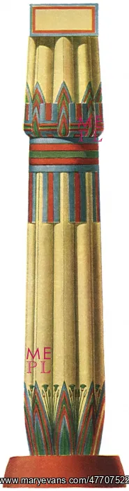  : Ornate Papyrus Column
