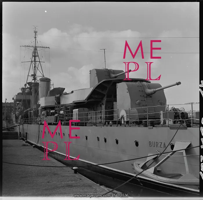 : ORP Burza - Wicher-class destroyer of the Polish : ORP Burza - Wicher-class destroyer of the Polish