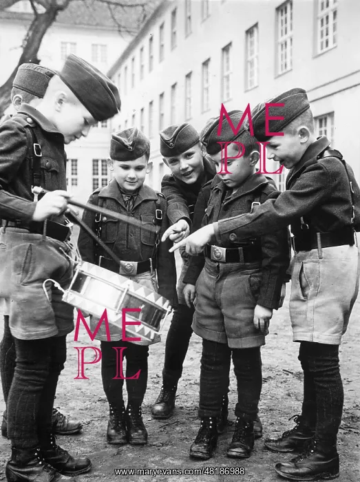 : Orphan boy in uniform, 1939 : Orphan boy in uniform, 1939