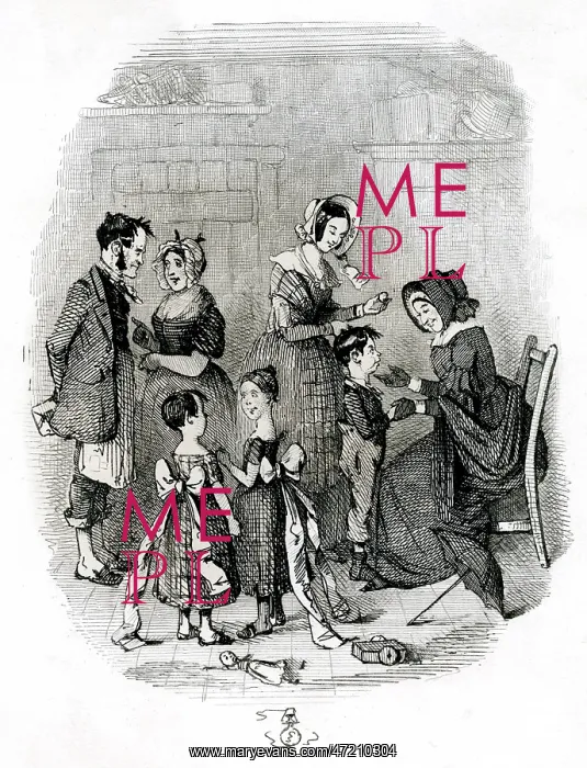 : Orphans Canvassing 1840s : Orphans Canvassing 1840s