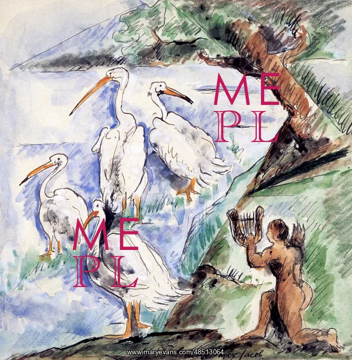: Orpheus with the Pelicans Artist: Max Jacob : Orpheus with the Pelicans Artist: Max Jacob