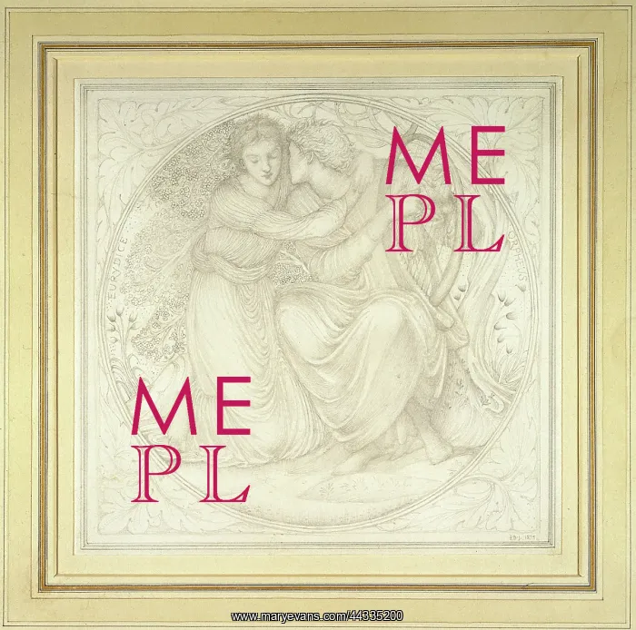 : Orpheus playing to Eurydice : Orpheus playing to Eurydice