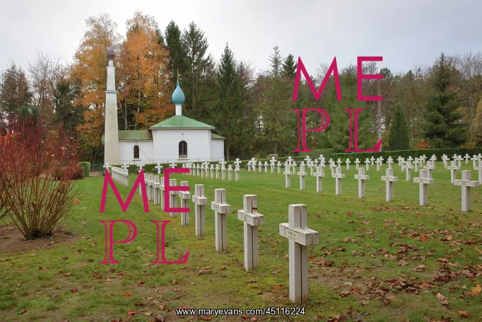 : Orthodox Chapel and Russian Cemetery, Saint-Hilaire-le-Grand : Orthodox Chapel and Russian Cemetery, Saint-Hilaire-le-Grand