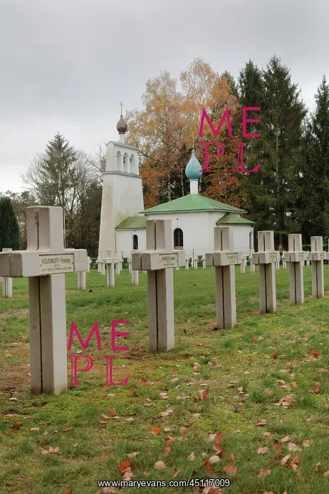 : Orthodox Chapel and Russian Cemetery, Saint-Hilaire-le-Grand : Orthodox Chapel and Russian Cemetery, Saint-Hilaire-le-Grand