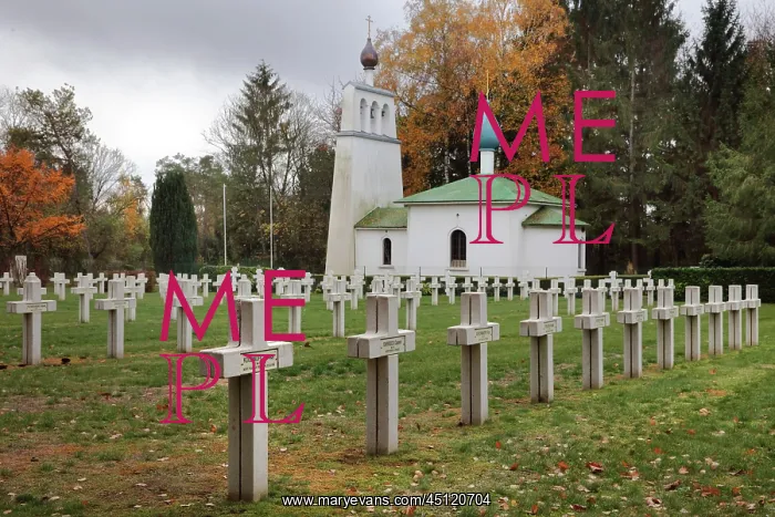 : Orthodox Chapel and Russian Cemetery, Saint-Hilaire-le-Grand : Orthodox Chapel and Russian Cemetery, Saint-Hilaire-le-Grand