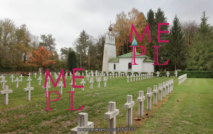 : Orthodox Chapel and Russian Cemetery, Saint-Hilaire-le-Grand : Orthodox Chapel and Russian Cemetery, Saint-Hilaire-le-Grand