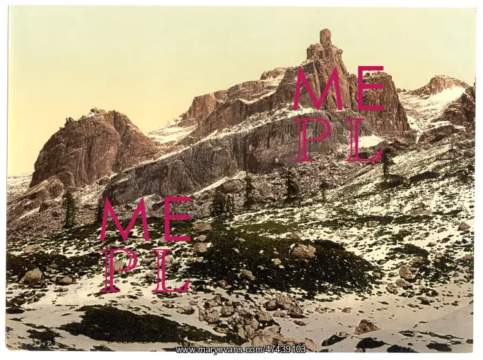 : Ortler Group, Campanil Tuckett, Tyrol, Austro-Hungary : Ortler Group, Campanil Tuckett, Tyrol, Austro-Hungary