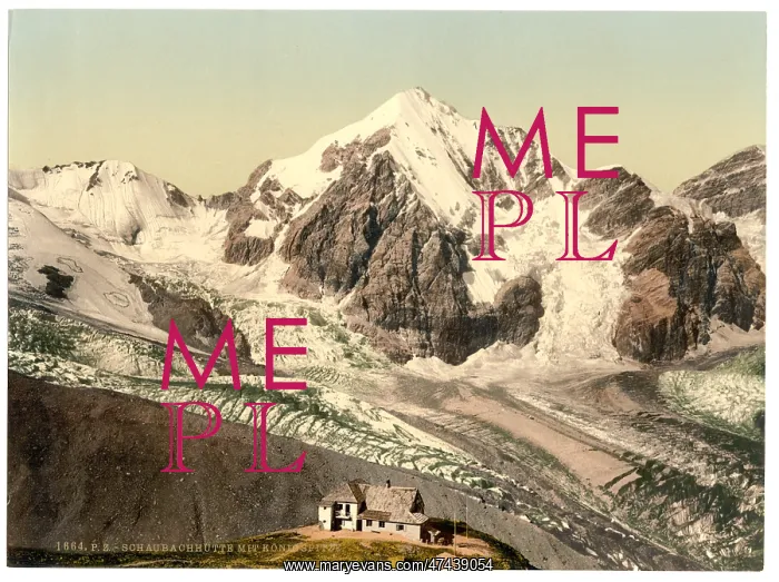 : Ortler Territory, Schaubachhutte, with Konigspitze, Tyrol, A : Ortler Territory, Schaubachhutte, with Konigspitze, Tyrol, A