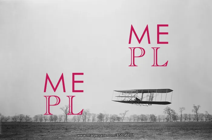 : Orville Wright 1871-1948 in flight over ? : Orville Wright 1871-1948 in flight over ?