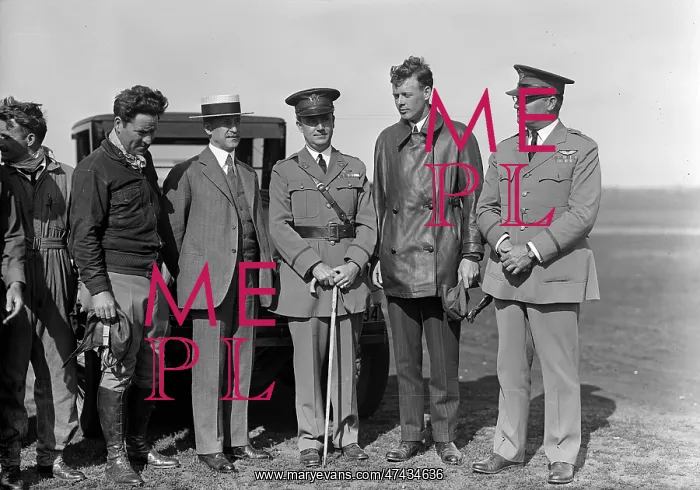 : Orville Wright, Major John F. Curry, and Colonel Charles Lin : Orville Wright, Major John F. Curry, and Colonel Charles Lin