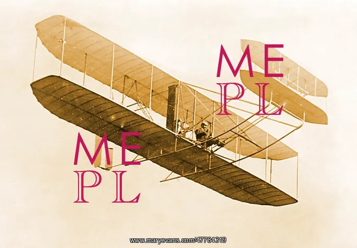 : Orville Wright in Wright Flyer, 1908 : Orville Wright in Wright Flyer, 1908