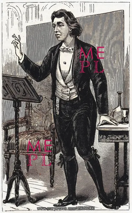 : Oscar Wilde Giving a Lecture in New York : Oscar Wilde Giving a Lecture in New York
