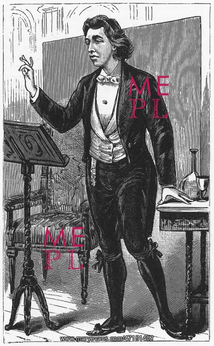 : Oscar Wilde Giving a Lecture in New York : Oscar Wilde Giving a Lecture in New York