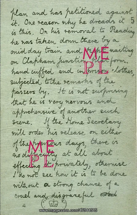 : Oscar Wilde release letter : Oscar Wilde release letter