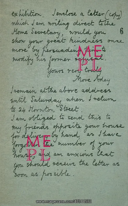 : Oscar Wilde release letter : Oscar Wilde release letter