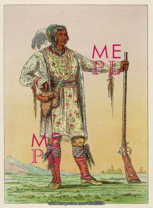 : Osceloa, Chief of the Seminoles, by George Catlin : Osceloa, Chief of the Seminoles, by George Catlin
